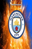 Manchester City Design 12 Notebook For Man City Fans and Lovers: Lined Notebook / Journal Gift, 120 Pages, 6x9, Soft Cover, Matte Finish 1676855831 Book Cover