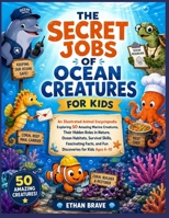 The Secret Jobs of Ocean Creatures For Kids: An Illustrated Animal Encyclopedia Exploring 50 Amazing Marine Creatures, Their Hidden Roles in Nature, ... Facts, and Fun Discoveries for Kids Ages 6–10 B0HBBXTC94 Book Cover