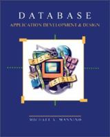 Database Application Development & Design w/ERD Drawing Tool 0072463678 Book Cover