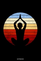 Notebook: Yoga Notizbuch Meditation Geschenk und Reisetagebuch f�r Asana Training Hatha Yoga �bung und Lehrer Yoga Sch�ler Kundalini Chakra Tree Zen Buddhist Geschenk Tagebuch Notizen I Gr��e 6 x 9 I 1692519034 Book Cover