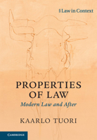 Properties of Law: Modern Law and After 1108948804 Book Cover