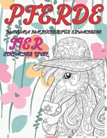 Mandala Malb�cher f�r Erwachsene - Einfaches Level - Tier - Pferde B09CKWNKJR Book Cover
