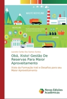 Ob�, Xisto! Gest�o De Reservas Para Maior Aproveitamento 6202401249 Book Cover