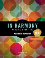 In Harmony: Reading and Writing [with MyReadingLab + Writing Skills Access Codes] 0135030994 Book Cover
