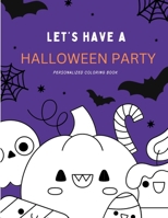 Halloween Party Coloring Book B0CJKTT6HF Book Cover