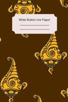 Hindu Art Inspirational, Motivational and Spiritual Theme Wide Ruled Line Paper 1676499024 Book Cover