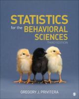 Statistics for the Behavioral Sciences 1506386253 Book Cover