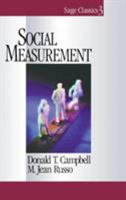 Social Measurement (SAGE Classics) 0761904077 Book Cover