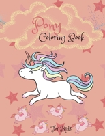 Pony Coloring Book 0136358535 Book Cover