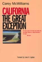 California: The Great Exception 0879050624 Book Cover