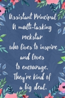 Thick Notebook: Lined Journal (120 Pages) - Assistant Principal Gifts 1687894167 Book Cover