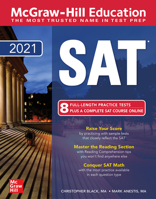 McGraw-Hill Education SAT 2021 1260464164 Book Cover