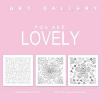 You Are Lovely: Valentines Day Gifts for Women in All D; Valentines Day Cards for Kids School in All D; Valentines Day in Bo; Valentines Day Gifts for Him in All D;valentines Day Books in All D; Valen 1523699221 Book Cover