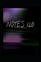 Notes 120: (5.25 x 8) Notebook 1089748027 Book Cover