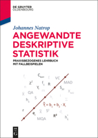 Angewandte Deskriptive Statistik 3110408589 Book Cover