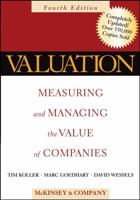 Valuation: Measuring and Managing the Value of Companies 0471086274 Book Cover