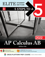 5 Steps to a 5: AP Calculus AB 2022 Elite Student Edition 1264267835 Book Cover