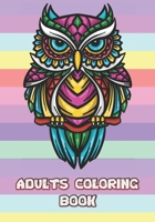 Adults coloring book: Activity and entertainment booklet, 80 anti-stress and relaxation images B08YQR7W8X Book Cover