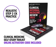 Clinical Medicine Self-Study Toolkit for USMLE Step 2 CK and COMLEX-USA Level 2: Books + Qbank 1506287476 Book Cover