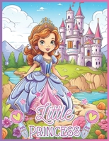 Little Princess Coloring book | 104 pages | for Kids 3-6 years (ADMC Kids - Coloring book) B0CH2H6LL3 Book Cover