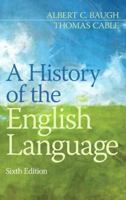 A History of the English Language 013395708X Book Cover