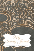 My Sobriety Journal: A Guided Journal to Support Recovery from any Addictive Behavior Midnight blue with elegant gold swirls (Responsible Recovery Elegant Gold) 1693935309 Book Cover