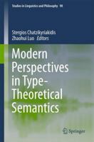 Modern Perspectives in Type-Theoretical Semantics 3319504207 Book Cover