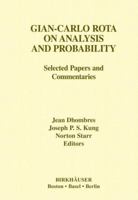 Gian-Carlo Rota on Analysis and Probability: Selected Papers and Commentaries (Contemporary Mathematicians) 0817642757 Book Cover