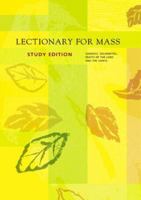 Lectionary for Mass: Volume 1 Study Edition (Lectionary for Mass) 1568543352 Book Cover