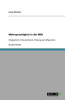 Mehrsprachigkeit in der BRD 3640922921 Book Cover