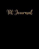 Pet Journal: Health Care Record, Expenses And Pet Sitter Log Book, Medical Record & Vet Appointment Organizer, Pet Owners Gift Ideas 1700601814 Book Cover