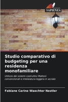 Studio comparativo di budgeting per una residenza monofamiliare 6206070387 Book Cover