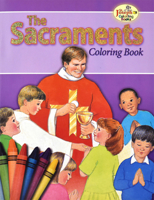 Coloring Book about the Sacraments 0899426875 Book Cover