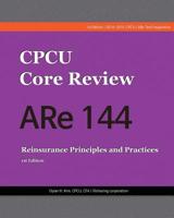 Cpcu Core Review Are 144, Reinsurance Principles and Practices 1502490005 Book Cover