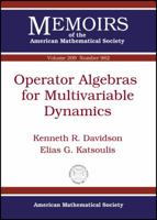 Operator Algebras for Multivariable Dynamics 0821853023 Book Cover