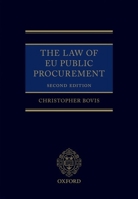 The Law of EU Public Procurement 0199684685 Book Cover