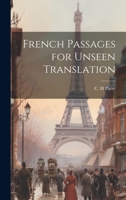 French passages for unseen translation 1022216112 Book Cover