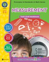 Measurement: Task & Drill Sheets, Grades 6-8 1553195477 Book Cover
