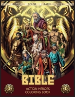 Bible Action Heroes Vol. 2: Coloring Book 1088036864 Book Cover