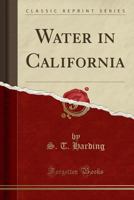 Water in California 101918468X Book Cover