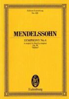 Symphony No. 4 in A Major, Op.90 "Italian" 3795767768 Book Cover