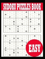 Sudoku Puzzle Book: Easy Sudoku Puzzle Book including Instructions and answer keys - Sudoku Puzzle Book for Adults B08425NZ3F Book Cover