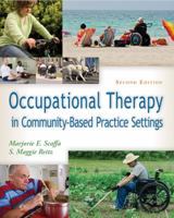 Occupational Therapy in Community-Based Practice Settings 0803625804 Book Cover