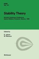 Stability Theory: Hurwitz Centenary Conference, Centro Stefano Franscini, Ascona, 1995 3034899459 Book Cover