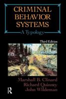 Criminal Behavior Systems: A Typology 0870841807 Book Cover