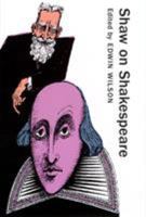 Shaw on Shakespeare B000NAGZE2 Book Cover