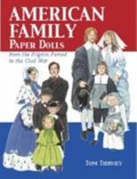 American Family Paper Dolls 0486426025 Book Cover