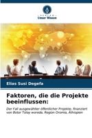 Faktoren, die die Projekte beeinflussen 6207034090 Book Cover
