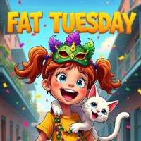 Fat Tuesday Mardi Gras Book for Kids: Stories of Celebration, Masquerade Masks, Spirit of Justice carnival , Faith, and Power Stories B0DV9XVC14 Book Cover