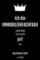 Kalender 2020 für Immobilienfachmänner / Immobilienfachmann / Immobilienfachfrau: Wochenplaner / Tagebuch / Journal für das ganze Jahr: Platz für ... Erinnerungen und Sprüche (German Edition) 1671047273 Book Cover
